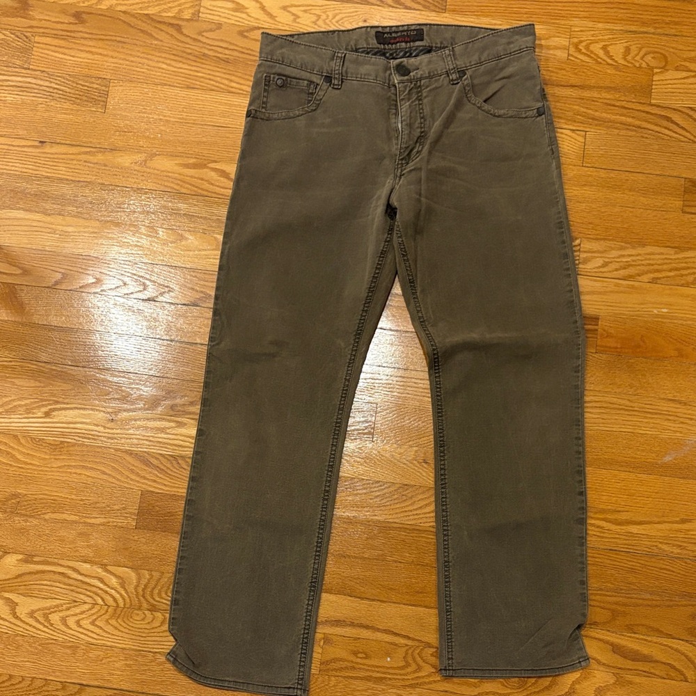 Mens Brown Casual Pants